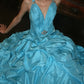 Glänzendes Ballkleid mit herzförmigem Pailletten-Meerjungfrauen-Abendkleid, Galakleid, Geburtstagspartykleid, D3415