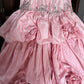 Charming Ball Gown Pink Spaghetti Straps Pleated Evening Dress Quinceanera Dress 18th Birthday Prom Gown       D5163