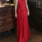 Beauty Prom Dress Satin Halter Gala Gown Evening Dress Graduation Dress     D5165