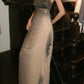 Beauty Prom Dress Ombre Halter Ruffle Gala Gown Fomal Evening Dress Graduation Dress     D5179