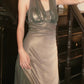 Beauty Prom Dress Ombre Halter Ruffle Gala Gown Fomal Evening Dress Graduation Dress     D5179