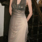 Beauty Prom Dress Ombre Halter Ruffle Gala Gown Fomal Evening Dress Graduation Dress     D5179