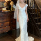 Beauty Brautkleid A-Linie Herzausschnitt Plissee Brautkleid D3302
