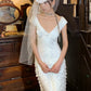 Beauty Brautkleid A-Linie Herzausschnitt Plissee Brautkleid D3302