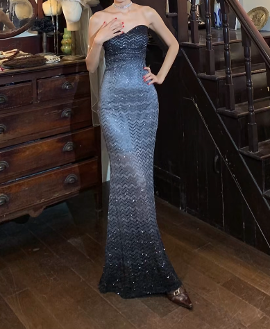 Pretty Prom Dress Sweetheart Gala Gown Evening Dress Graduation Dress    D5244