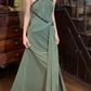 Glänzendes Ballkleid mit herzförmigem Pailletten-Meerjungfrauen-Abendkleid, Galakleid, Geburtstagspartykleid, D3415