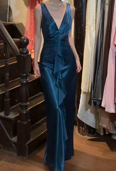 Glänzendes Ballkleid mit herzförmigem Pailletten-Meerjungfrauen-Abendkleid, Galakleid, Geburtstagspartykleid, D3415