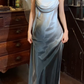 Glänzendes Ballkleid mit herzförmigem Pailletten-Meerjungfrauen-Abendkleid, Galakleid, Geburtstagspartykleid, D3415