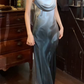 Glänzendes Ballkleid mit herzförmigem Pailletten-Meerjungfrauen-Abendkleid, Galakleid, Geburtstagspartykleid, D3415