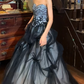 Stunning Prom Dress A Line Sweetheart Tulle Pleated Gala Gown Evening Dress    D5273