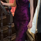 Elegant 90s Prom Dress Spaghetti Straps Gala Gown Evening Dress    D5279