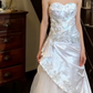 Stunning 90s Prom Dress Sweetheart Pleated Tulle Gala Gown Evening Dress Wedding Dress  D5302