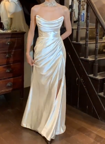 Glänzendes Ballkleid mit herzförmigem Pailletten-Meerjungfrauen-Abendkleid, Galakleid, Geburtstagspartykleid, D3415
