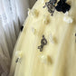 Robe de bal sublime bleu clair, col en V, tulle plissé, robe de soirée, robe de quinceañera, robe de bal D4654