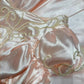 Chic Prom Gown Light Pink V-neck Satin Gala Dress Quinceanera Dress 18th Birthday Gown      D5327