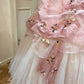Elegant Ball Gown Light Pink Strapless Pleated Tulle Evening Dress Quinceanera Dress 18th Birthday Prom Gown       D5328
