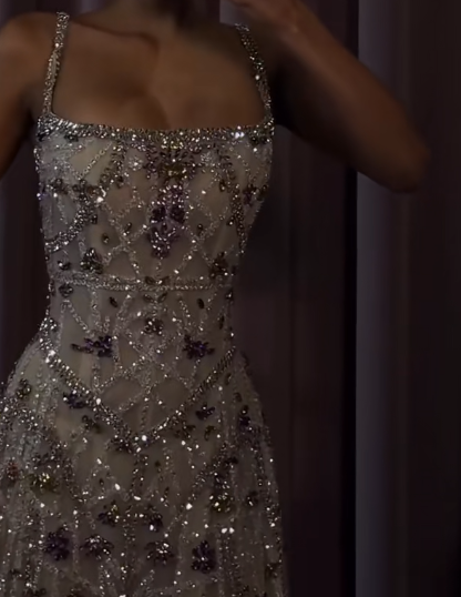 Sparkling Prom Dress A Line Strapless Gala Dress Evening Dress 18th Birthday Gown      D5329