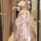 Atemberaubendes hellblaues Abendkleid aus plissiertem Tüll mit V-Ausschnitt, ideal für Quinceañera und Ball (Modell D4654)