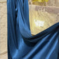 Beauty Prom Dress Navy Blue V-neck Gala Dress Evening Dress 18th Graduation Gown      D5340