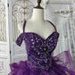 Gorgeous Prom Dress Dark Purple Sweetheart Pleated Gala Dress Evening Dress 18th Birthday Gown      D5367