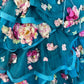 Atemberaubendes Ballkleid Sweetheart Plissiertes Blumen-Abendkleid Süße 16 Kleid Geburtstag Ballkleid D5369