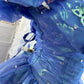 Stunning Ball Gown Off Shoulder Pleated Tiered Evening Dress Sweet 16th Dress Birthday Prom Gown       D5376