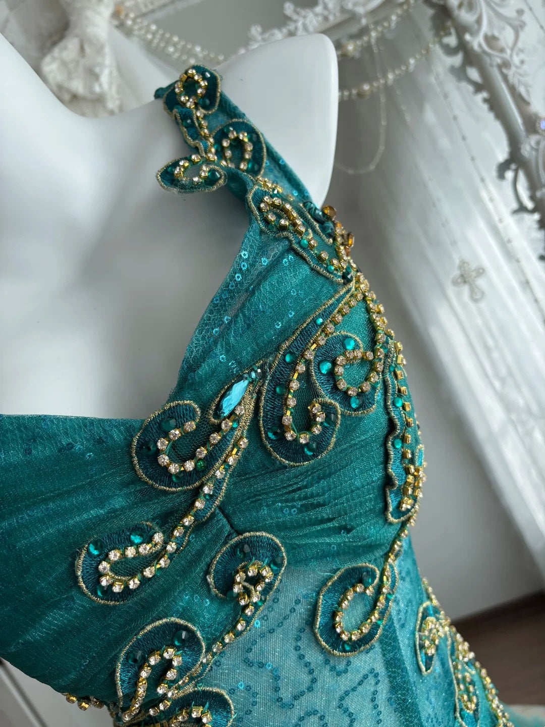 Retro Prom Dress One Shoulder Mermaid Gala Dress Evening Dress 18th Birthday Gown      D5379