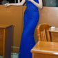 Stunning Prom Dress Strapless Beading Gala Dress Evening Dress 18th Graduation Gown      D5381