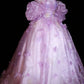 Chic Ball Gown Strapless Tulle Evening Dress Quniceanera Dress Birthday Prom Gown       D5407