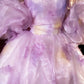 Chic Ball Gown Strapless Tulle Evening Dress Quniceanera Dress Birthday Prom Gown       D5407