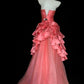 Stunning Prom Dress Strapless Pleated Tulle Gala Dress Evening Dress Formal Gown      D5420