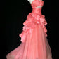Stunning Prom Dress Strapless Pleated Tulle Gala Dress Evening Dress Formal Gown      D5420