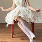 Stunning Homecoming Dress Strapless Short Prom Dress Back to School Outfits Party Dress  D5440
