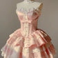 Beauty Homecoming Dress Sweetheart Lace Pleated Short Prom Dress Back to School Outfits Party Dress  D5453