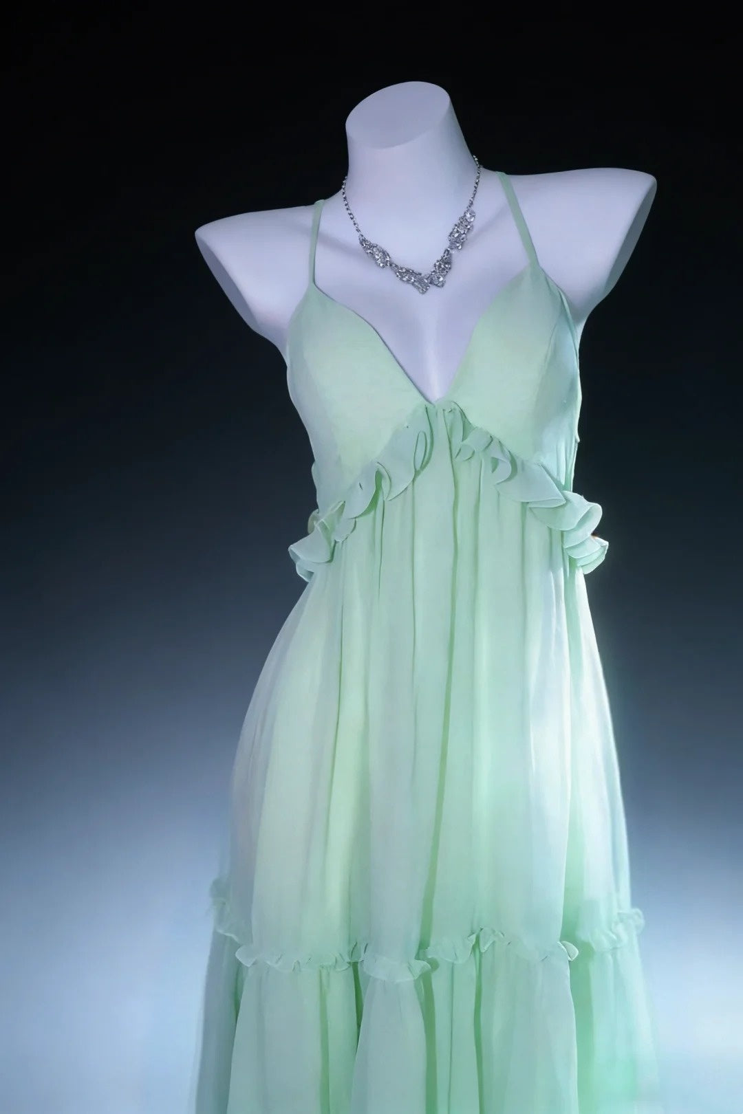 Fashion Ballkleid V-Ausschnitt Rückenloses Galakleid Abendkleid Festliches Kleid D5462