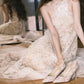 Charming Prom Dress A Line Halter Lace Gala Dress Evening Dress       D5492