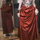 Gorgeous Prom Dress Wine Red Strapless Gala Dress Evening Dress   D5496