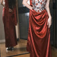 Gorgeous Prom Dress Wine Red Strapless Gala Dress Evening Dress   D5496