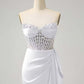 Chic Homecoming Dress Sweetheart Pleaed Beaded Rinestone Back to School Outfits Party Dress  D7401