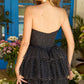 Unique Homecoming Dress Sweetheart A-Line Bowknot Back to School Outfits Party Dress D7790