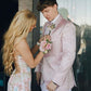 Vintage Colorful Applique Spaghetti Strap Floral Design Elegant Bridesmaid Dress Evening Dress Prom Dress D1594