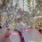 Pink Sweetheart A-Line Beaded Princess Ball Gowns Formal Evening Gowns, D1118