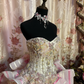 Pink Sweetheart A-Line Beaded Princess Ball Gowns Formal Evening Gowns, D1118