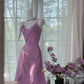 Charming Homecoming Dress Spaghetti Strap Beading Dress Back to School Outfits Party Dress  D6413