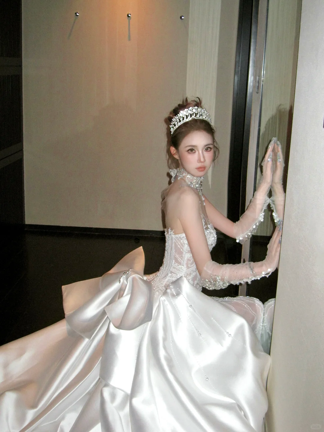 Elegant Glittering Beaded Sequined Applique Sweetheart Design Mermaid Wedding Dress Prom Dress Evening Dress D1718