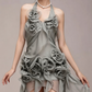 Charming Homecoming Dress Halter Soutache Hi-Lo Back to School Outfits Party Dress  D7376