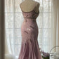 Pretty Homecoming Dress Spaghetti Strap Beading Dress Back to School Outfits Party Dress  D6427
