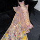 Gorgeous Sparkling Beaded Sequin Exquisite Embroidery Mermaid Design Evening Dress Prom Dresses Outfit D1645