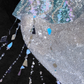Gorgeous Sparkling Blue Sequin Beaded Mermaid Elegant Chiffon Evening Dress Prom Dresses D1629