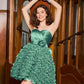 Unique Homecoming Dress Sweetheart Flower Cascade Back to School Outfits Party Dress D7769